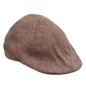 Zomerpet met LinnenLook - Bruin