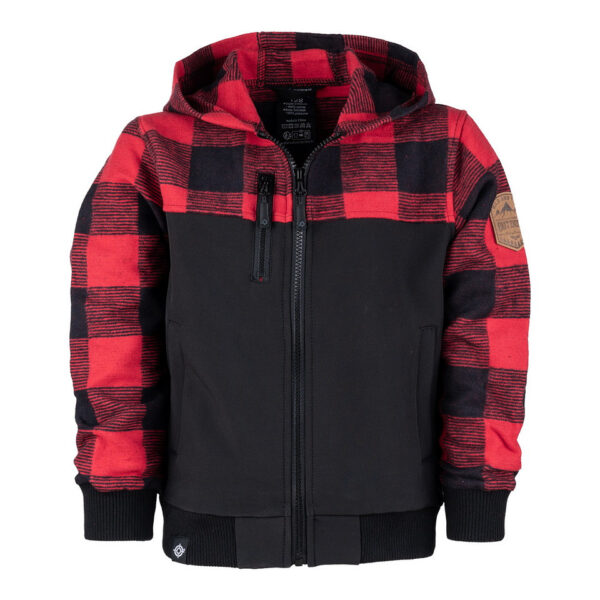 Kinder houthakkers Jack Geef je kind een stoere en functionele look met dit unieke <strong>Kinder Houthakkers Jack</strong>. Dit jack combineert het klassieke houthakkershemd met moderne softshell-elementen voor een stijlvol en veelzijdig ontwerp. Dankzij de waterbestendige, elastische onderkant en het comfortabele katoen aan de bovenkant is deze jas perfect voor actieve kinderen in alle weersomstandigheden.